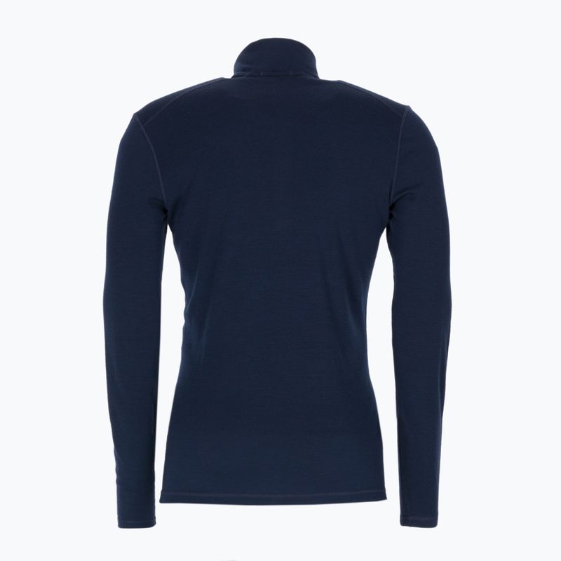 Vyriški Smartwool Merino 250 Baselayer 1/4 Zip termo marškinėliai su dėžute, tamsiai mėlyni 16356-092-S 2