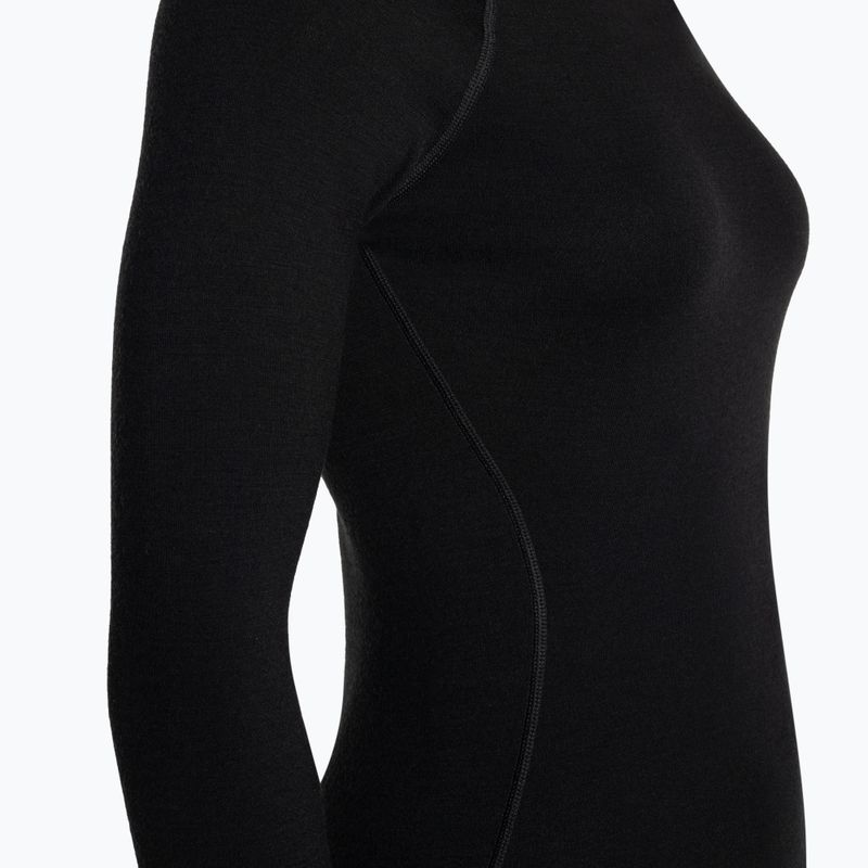 Moteriški termoaktyvūs marškinėliai Smartwool Merino 250 Baselayer Crew Boxed juodi 5