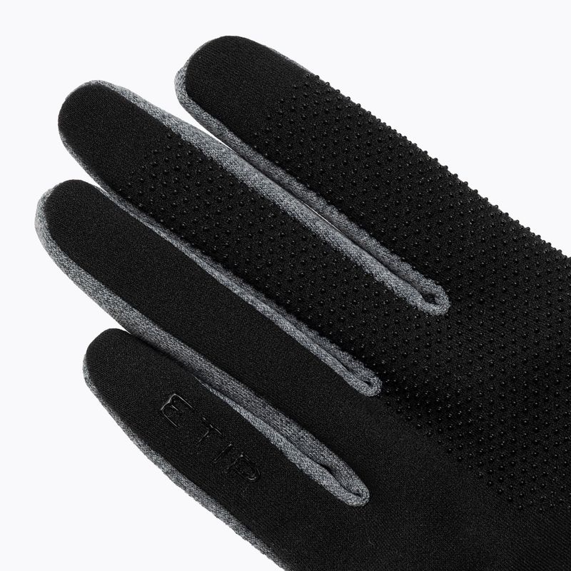 Vyriškos žygio pirštinės The North Face Etip Recycled medium grey heather 4