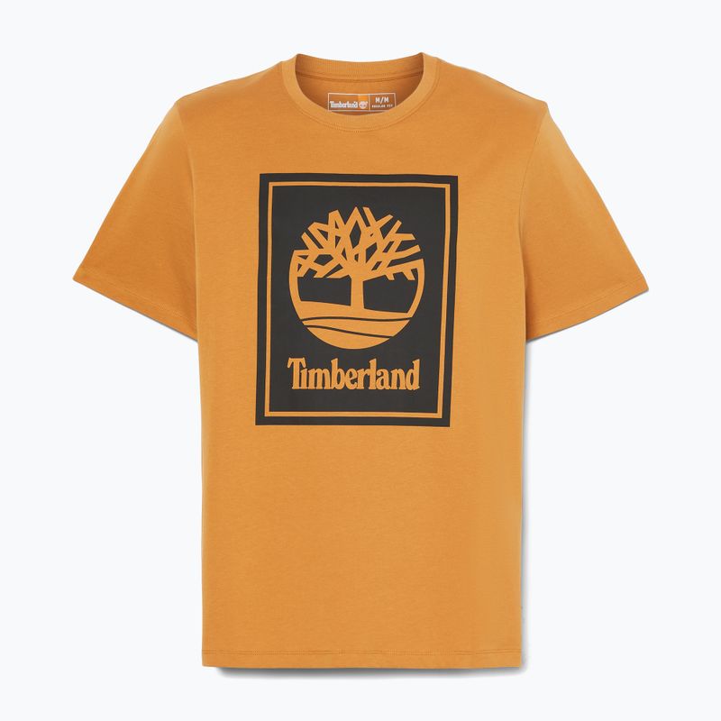 Vyriški marškinėliai Timberland Kennebec Tree Logo wheat boot 5