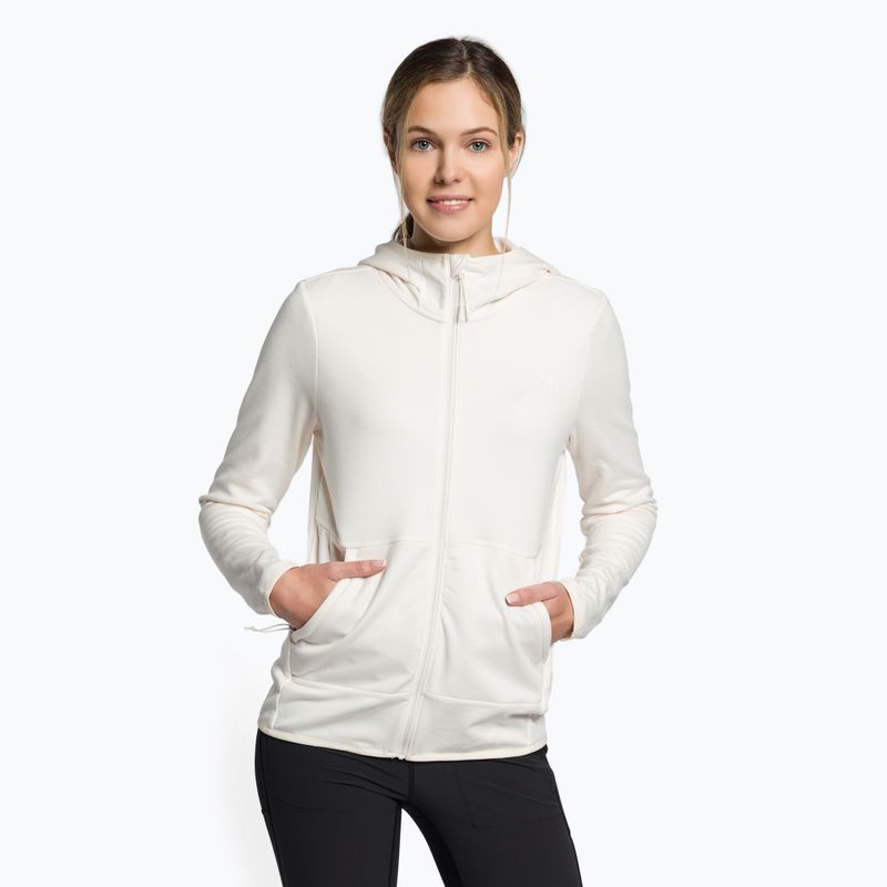 Moteriški džemperiai The North Face Canyonlands FZ white NF0A5GBCR8R1