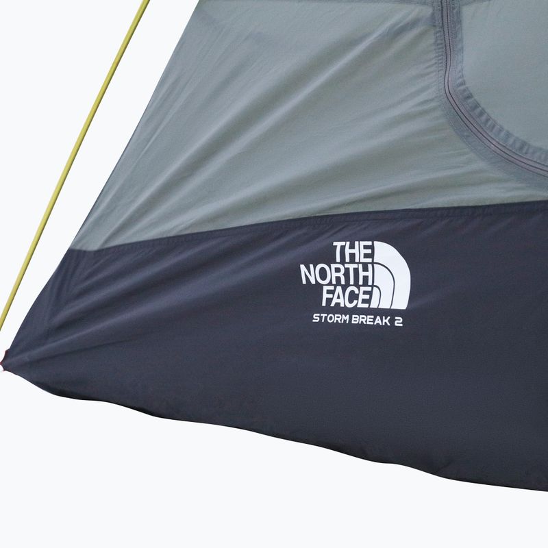 2 asmenų žygio palapinė The North Face Stormbreak 2 agave green/asphalt grey 8