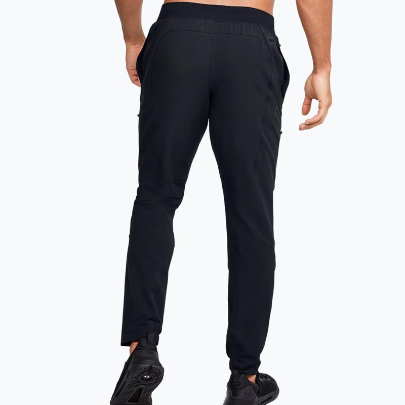 Under Armour Unstoppable Cargo vyriškos treniruočių kelnės juodos 1352026 2