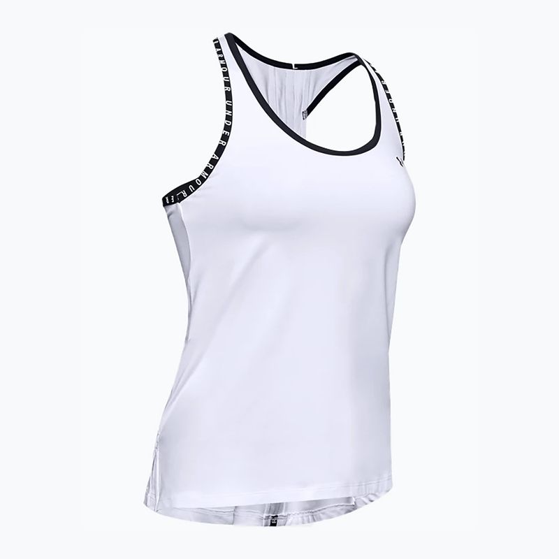 Under Armour Knockout Tank moteriški treniruočių marškinėliai balti 1351596 5