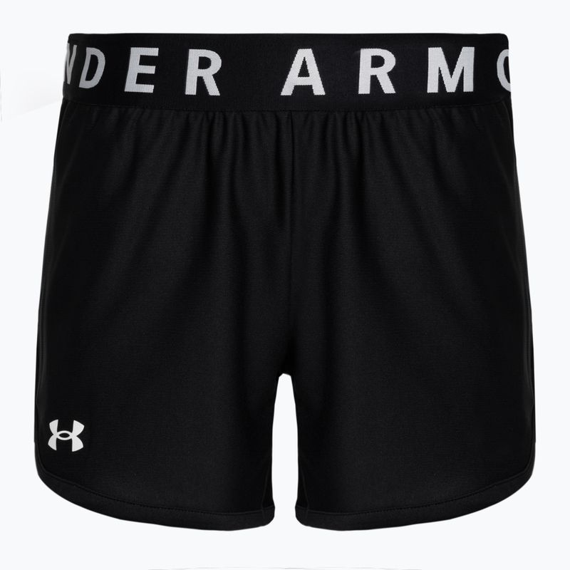 Under Armour Play Up 5 In moteriški treniruočių šortai juoda/juoda/balta 5