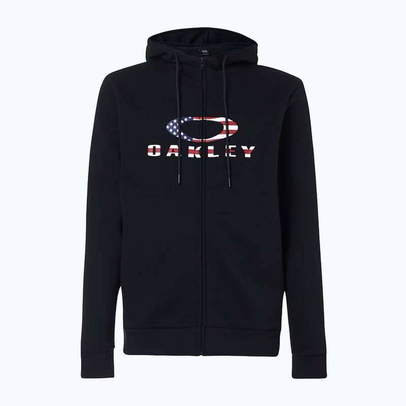 Vyriškas džemperis Oakley Bark 2.0 Hoodie FZ black/american flag 7
