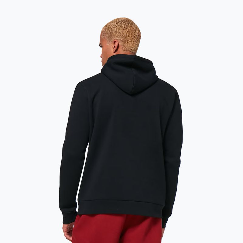 Vyriškas džemperis Oakley Bark 2.0 Hoodie FZ black/white 3