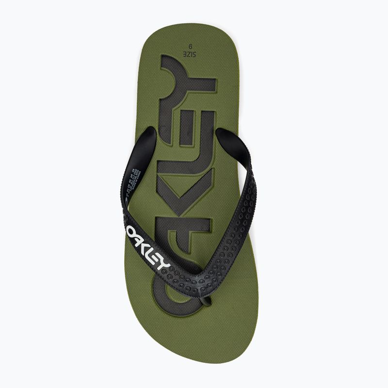Vyriškos Oakley College Flip Flop žalias FOF10025586L 6