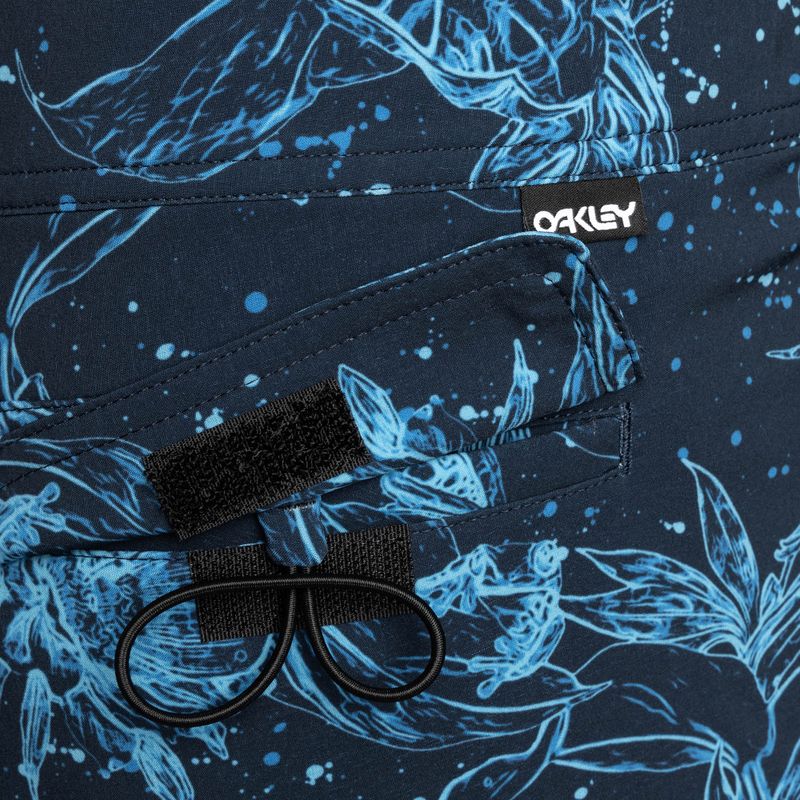 Vyriški maudymosi šortai Oakley Ohana Floral 20", mėlyni FOA403022 8