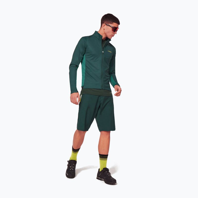 Vyriški džemperiai Oakley Elements Thermal cycling sweatshirt green FOA403117 2