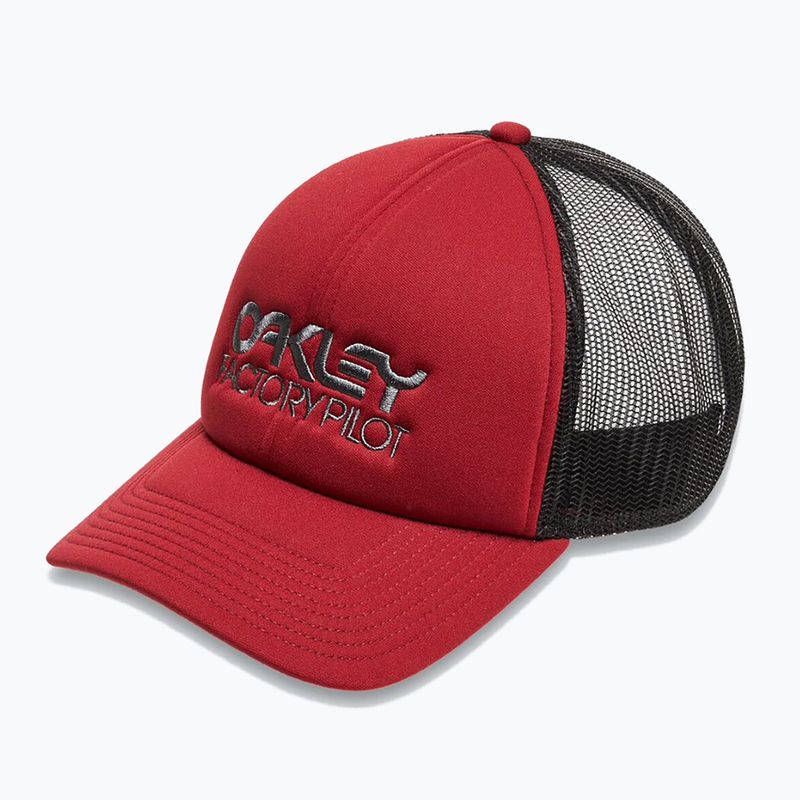 Oakley Factory Pilot Trucker vyriška beisbolo kepuraitė raudona FOS900510 5