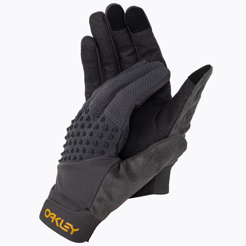 Oakley Drop In MTB vyriškos dviratininkų pirštinės juodos FOS900874