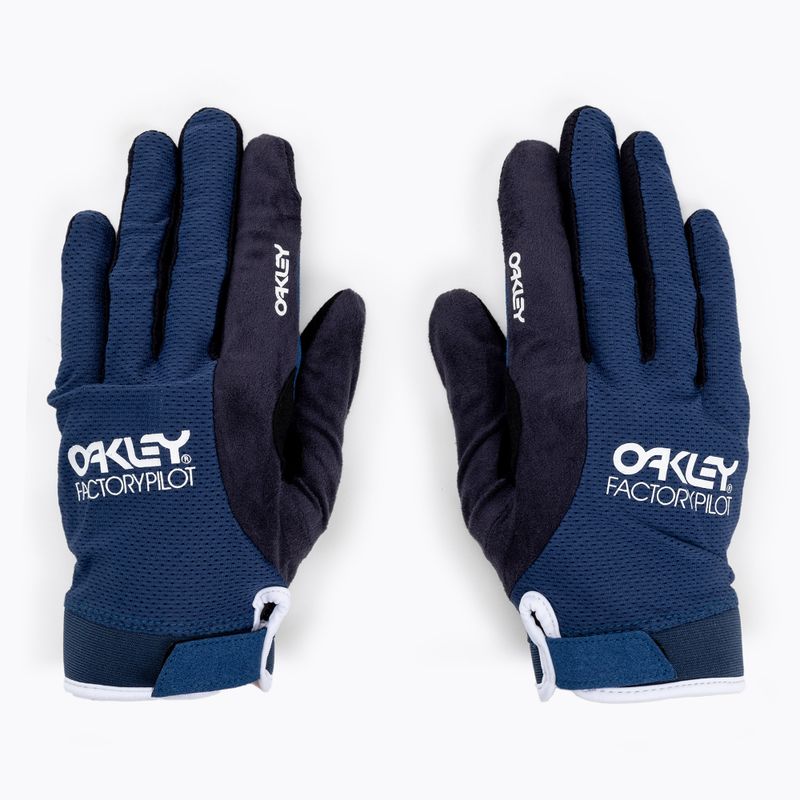 Oakley All Mountain MTB vyriškos dviračių pirštinės mėlynos FOS900878 3
