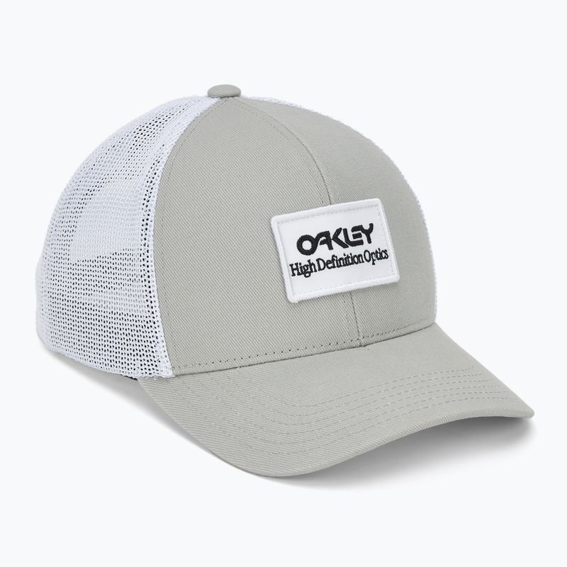 Vyriška kepuraitė su snapeliu Oakley Oakley B1B Hdo Patch Trucker stone gray