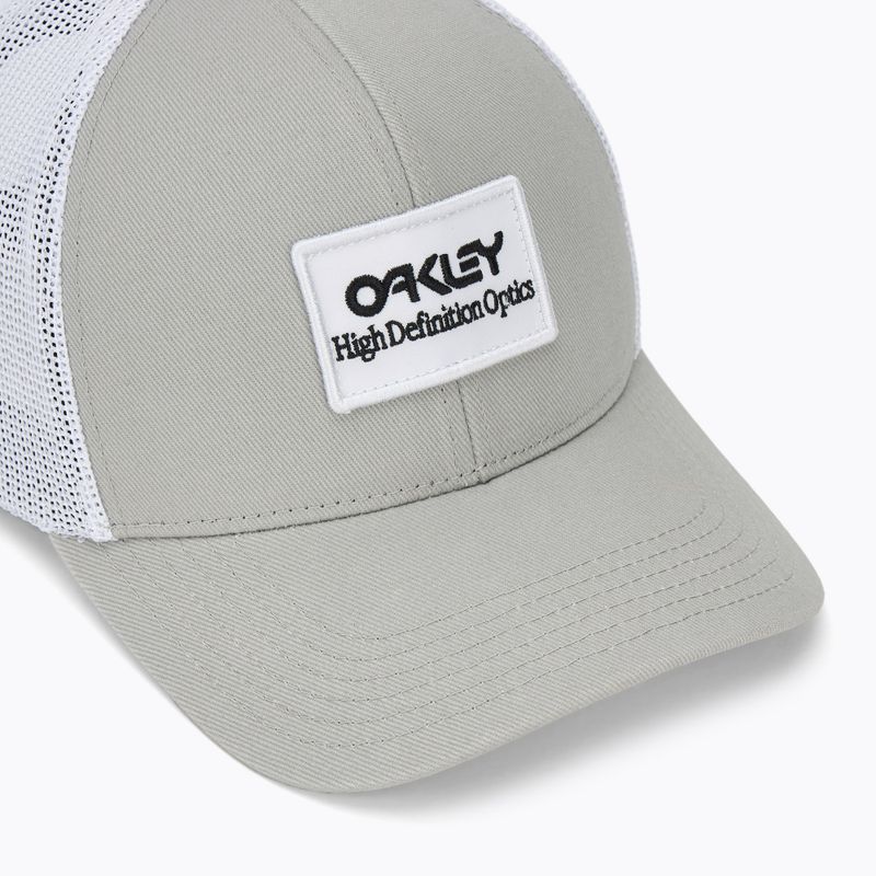 Vyriška kepuraitė su snapeliu Oakley Oakley B1B Hdo Patch Trucker stone gray 3