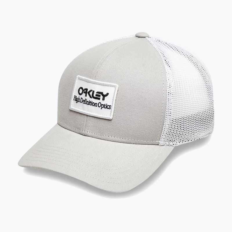 Vyriška kepuraitė su snapeliu Oakley Oakley B1B Hdo Patch Trucker stone gray
