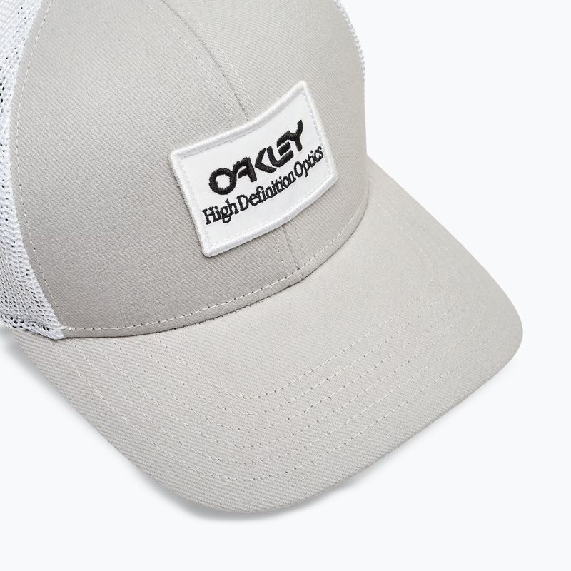 Vyriška kepuraitė su snapeliu Oakley Oakley B1B Hdo Patch Trucker stone gray 3