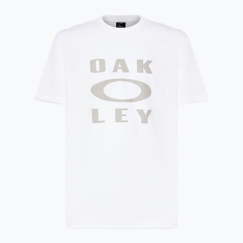 Vyriški marškinėliai Oakley Bark Ellipse Tee white