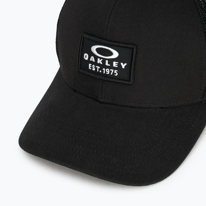 Vyriška kepuraitė su snapeliu Oakley Patch Trucker blackout 3
