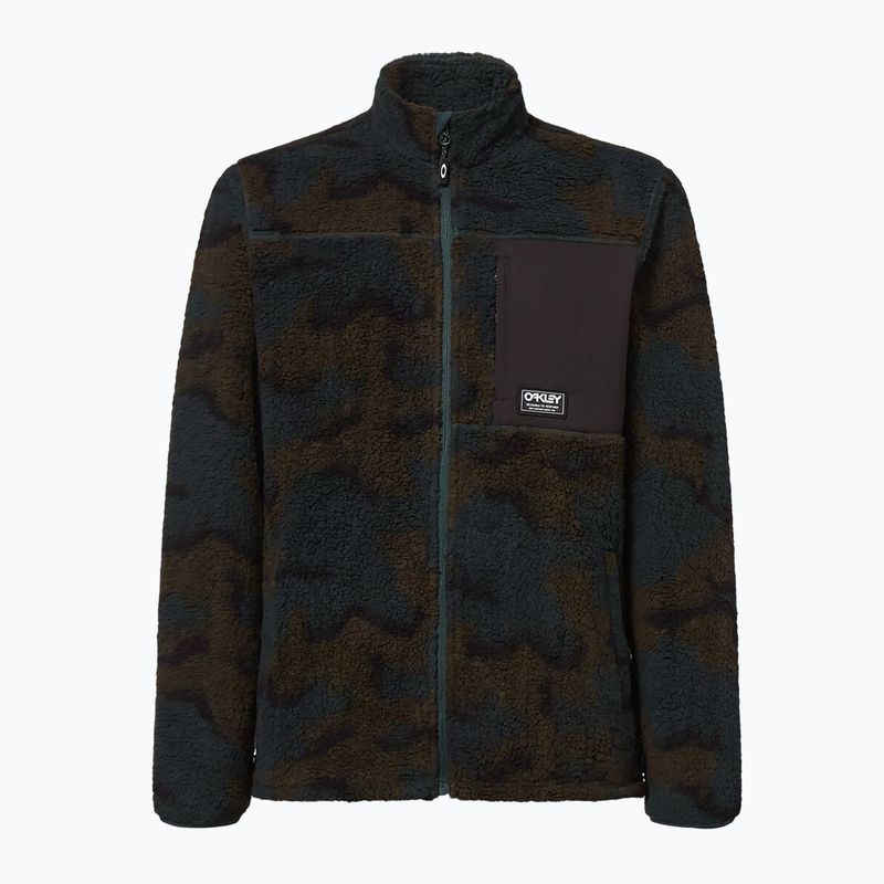 Oakley Mountain Fire Sherpa vyriški snieglenčių marškinėliai, žali FOA403426 10