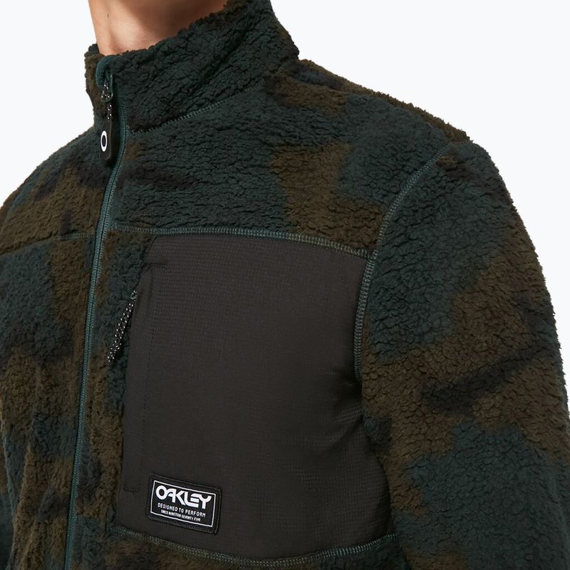 Oakley Mountain Fire Sherpa vyriški snieglenčių marškinėliai, žali FOA403426 6