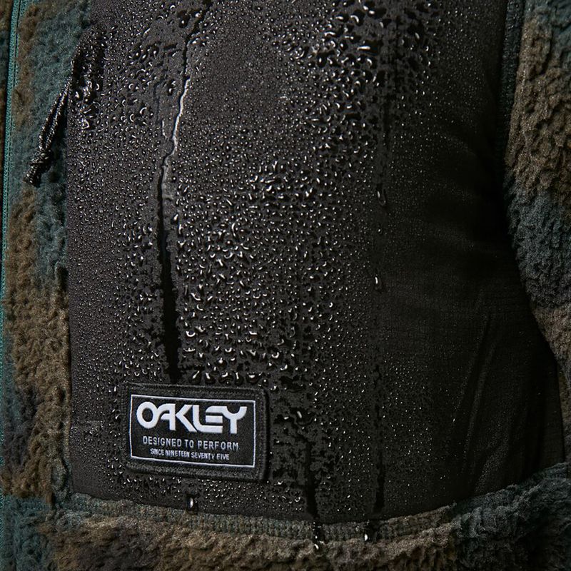Oakley Mountain Fire Sherpa vyriški snieglenčių marškinėliai, žali FOA403426 7