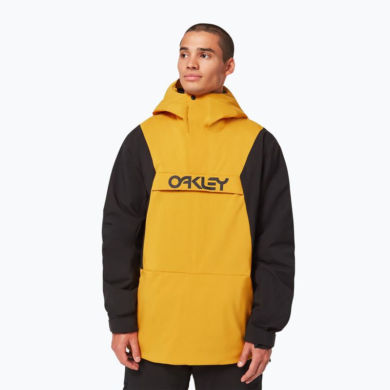 Oakley TNP TBT Insulated Anorak Yellow Vyriška snieglenčių striukė FOA403652