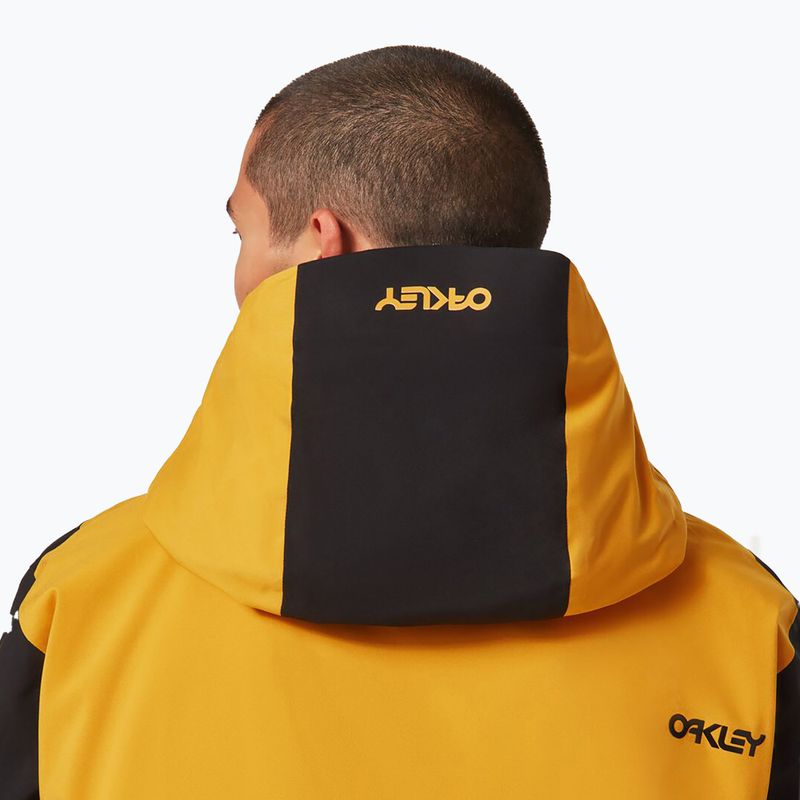 Oakley TNP TBT Insulated Anorak Yellow Vyriška snieglenčių striukė FOA403652 5