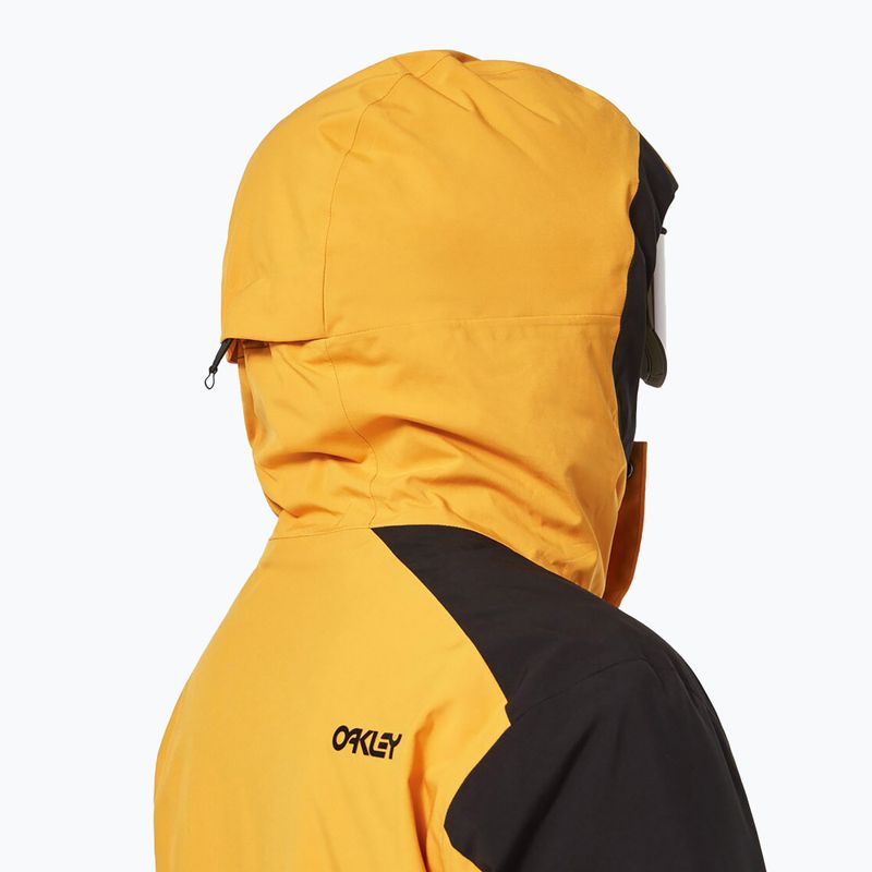 Oakley TNP TBT Insulated vyriška snieglenčių striukė geltona FOA403653 7