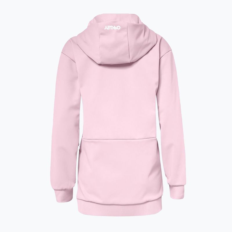 Moteriška Oakley Park RC Softshell snieglenčių striukė su gobtuvu Pink FOA500320 15