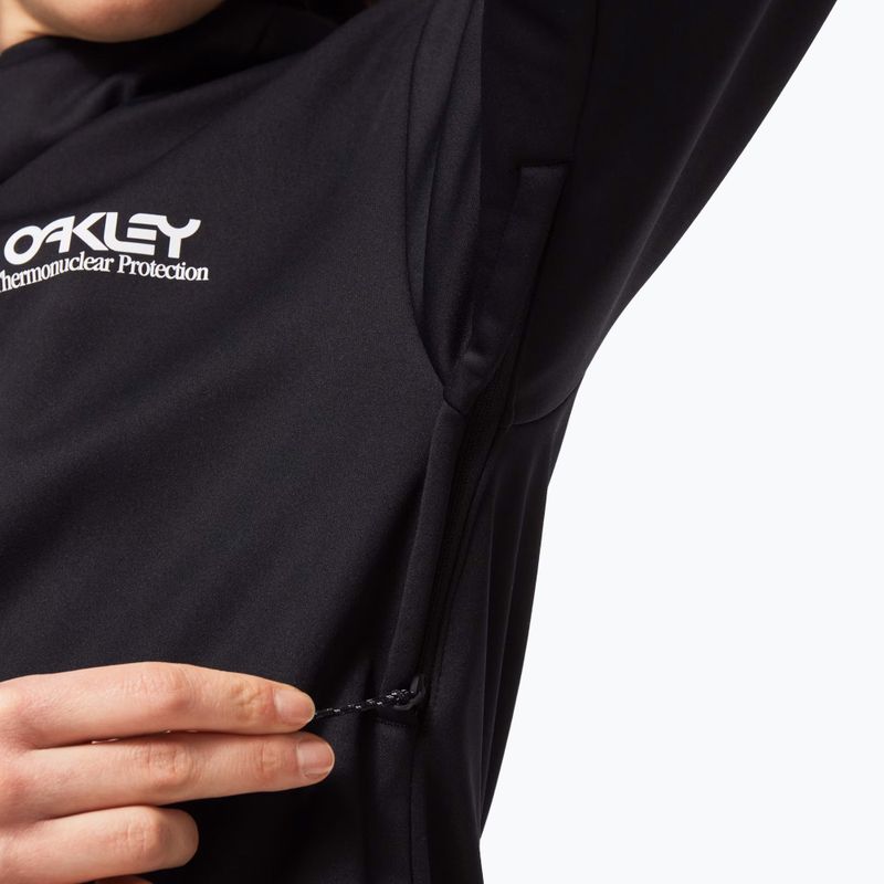 Moteriškas softshell džemperis Oakley Park RC Softshell Hoodie blackout 5