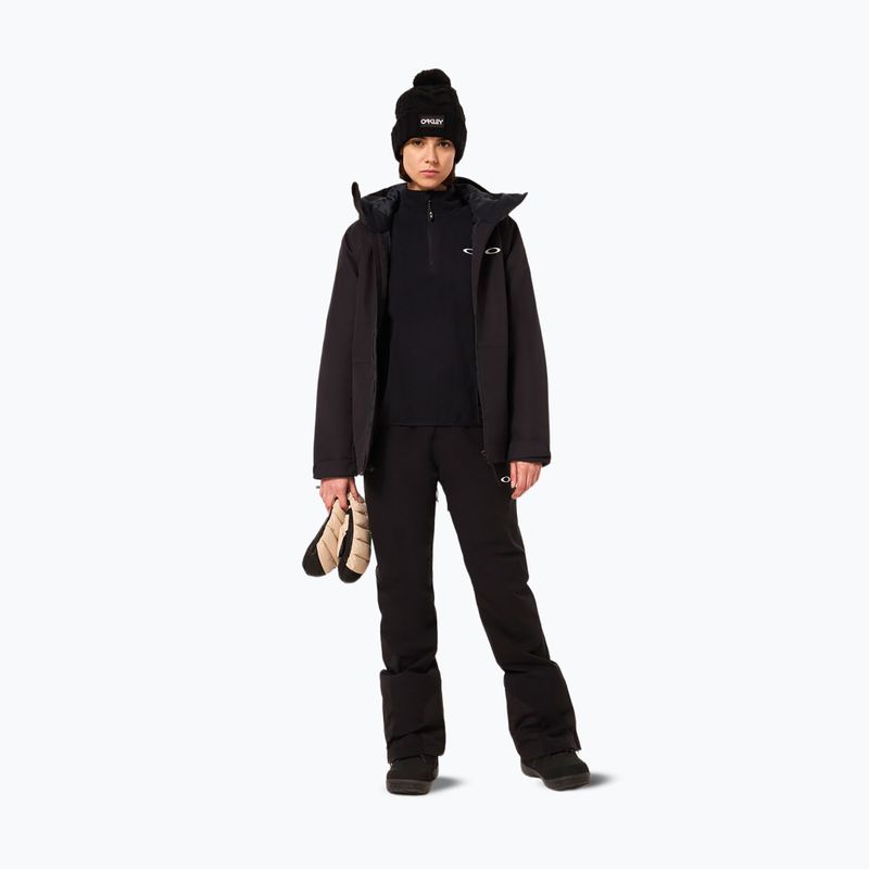 Moteriškas flisinis džemperis Oakley Maple Ridge 1/2 Zip Fleece blackout 2