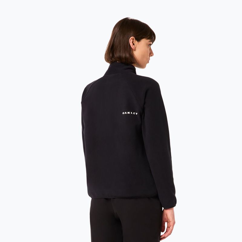 Moteriškas flisinis džemperis Oakley Maple Ridge 1/2 Zip Fleece blackout 4