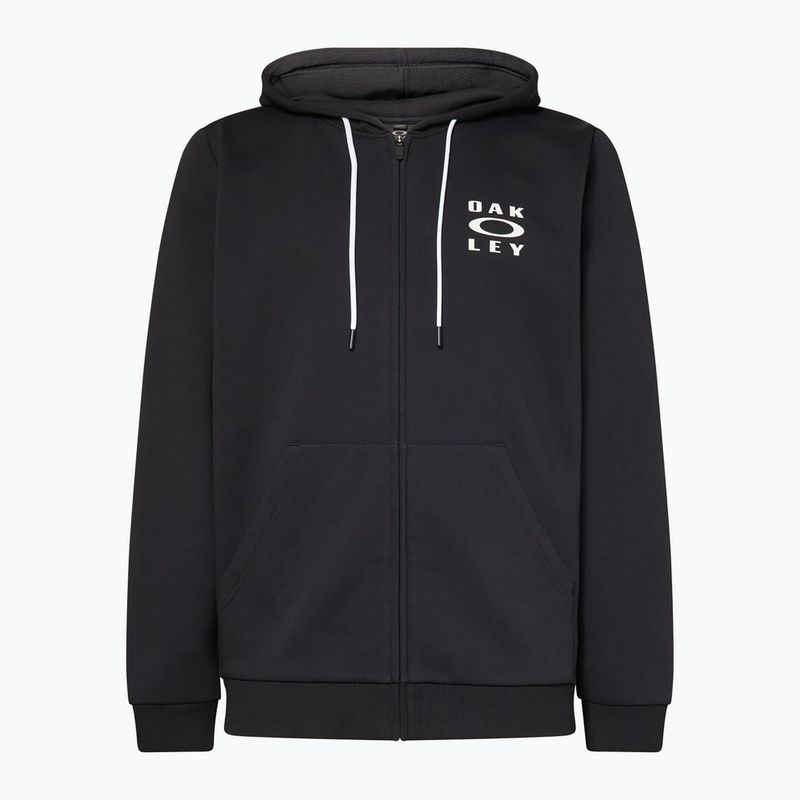 Vyriškas džemperis Oakley FZ Hoodie blackout