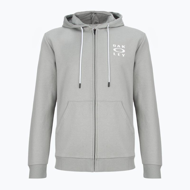 Vyriškas džemperis Oakley FZ Hoodie stone gray