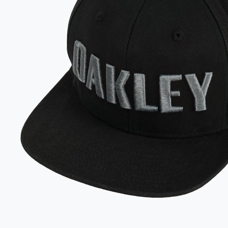 Vyriška kepuraitė su snapeliu Oakley Snapback blackout 3