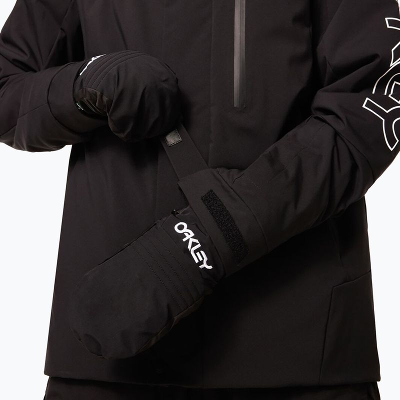Vyriška snieglenčių striukė Oakley TNP TBT Insulated black/white logo 14
