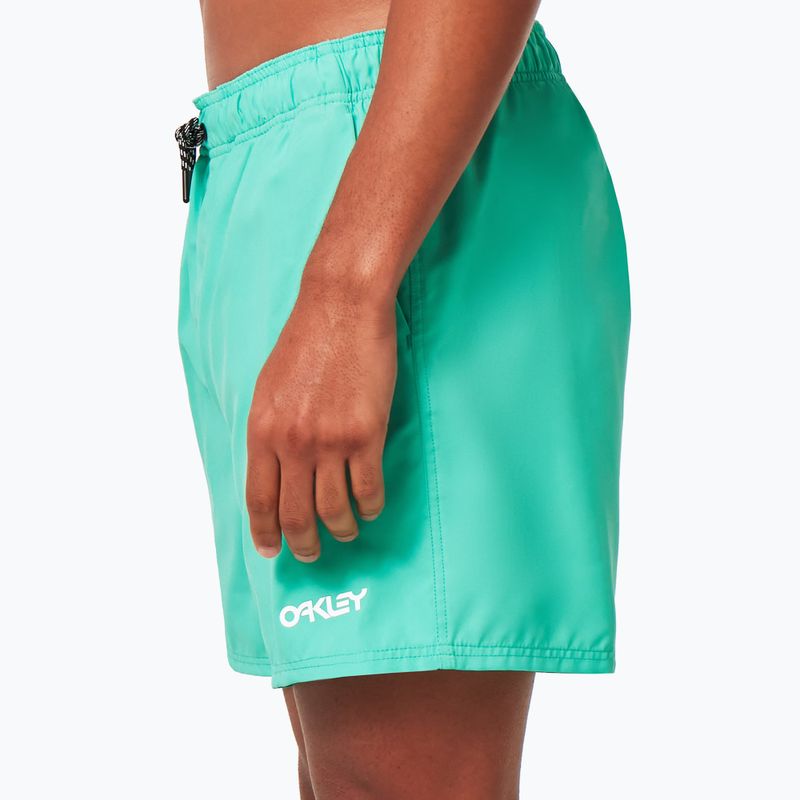 Oakley Beach Volley 16" žali vyriški maudymosi šortai FOA4043107GR 6