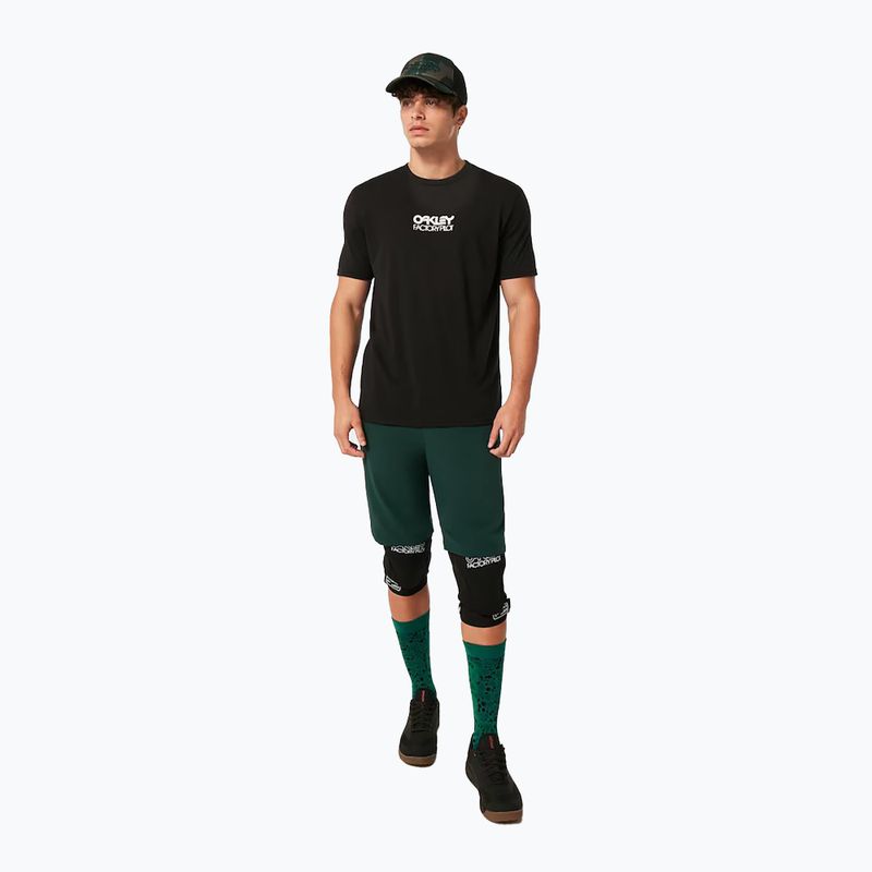 Vyriški dviratininkų marškinėliai Oakley Factory Pilot Ss Tee black FOA404507 4