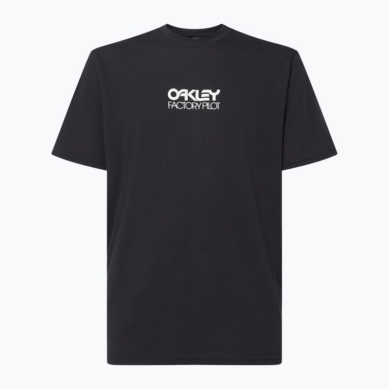 Vyriški dviratininkų marškinėliai Oakley Factory Pilot Ss Tee black FOA404507 6