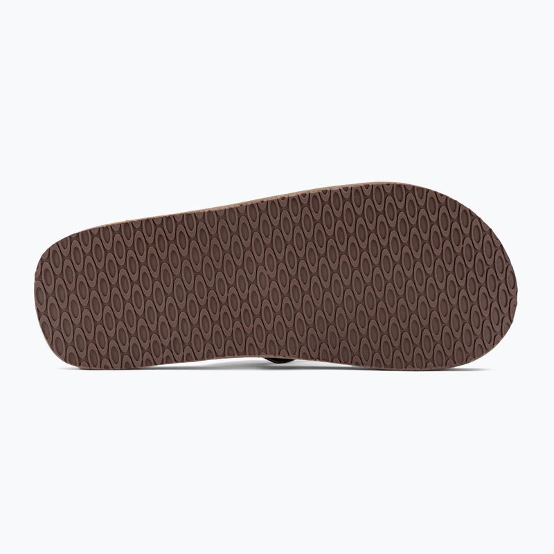 Oakley vyriškos šlepetės Burke Flip Flop Brown FOF10041931V 5