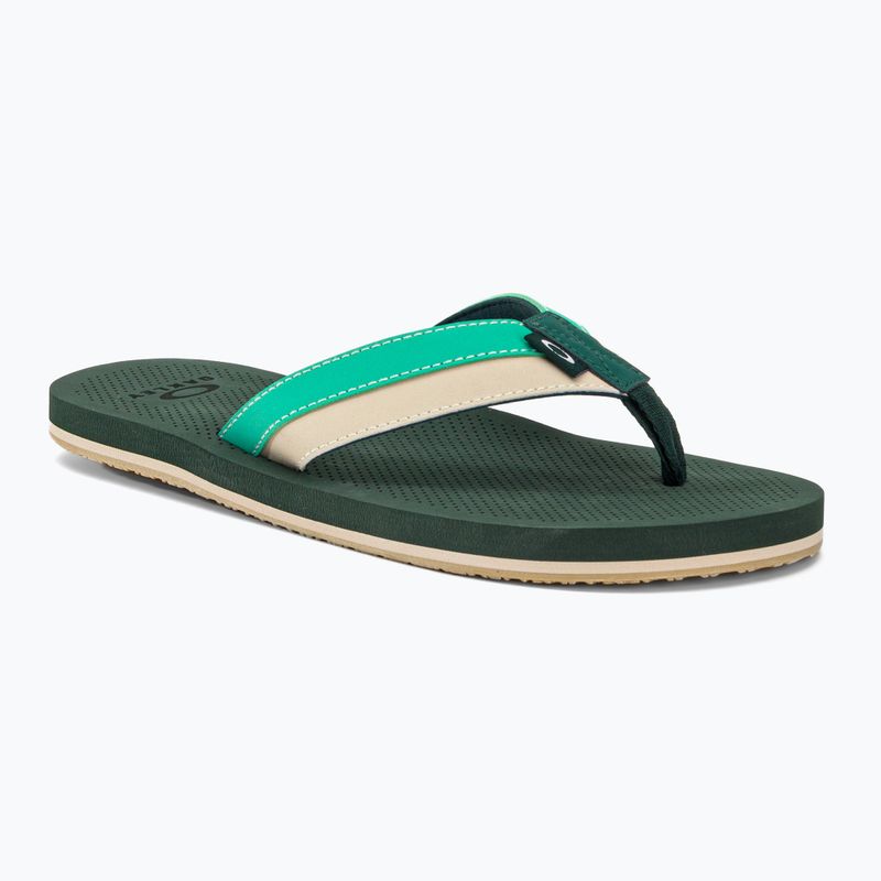 Oakley vyriškos šlepetės Burke Flip Flop green FOF1004197BC