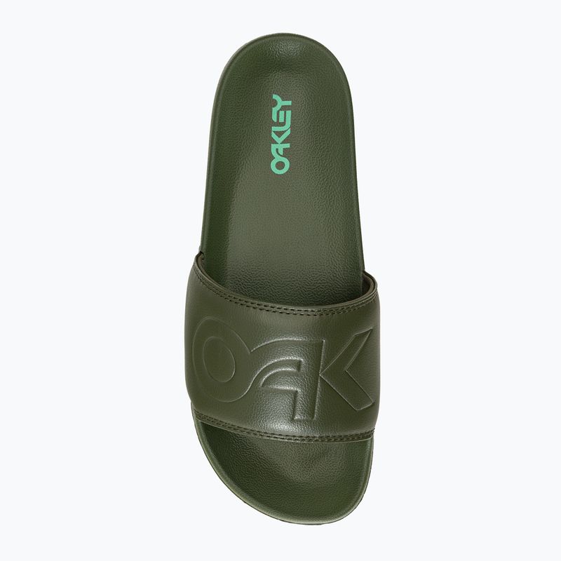 Oakley vyriškos B1B Slide 2.0 šlepetės žalia FOF10042486L 6