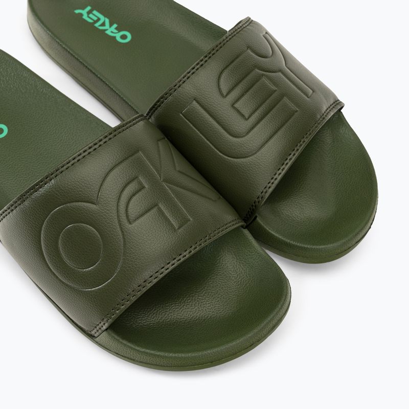 Oakley vyriškos B1B Slide 2.0 šlepetės žalia FOF10042486L 7