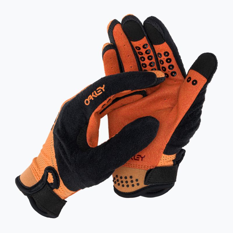 Moteriškos Oakley Wmns All Mountain Mtb dviračių pirštinės oranžinės FOS800022