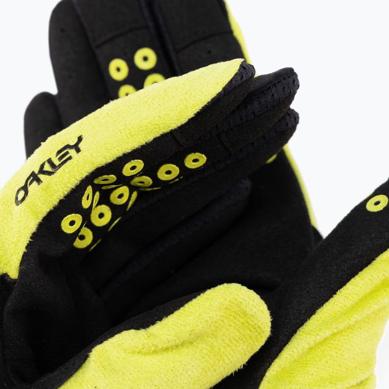 Oakley Switchback Mtb dviratininkų pirštinės juodos/geltonos FOS900879 4