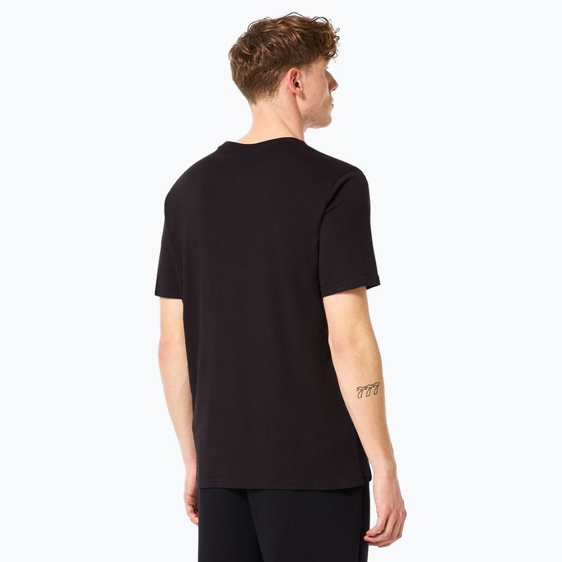 Vyriški marškinėliai Oakley O Bark 2.0 black/american flag 3