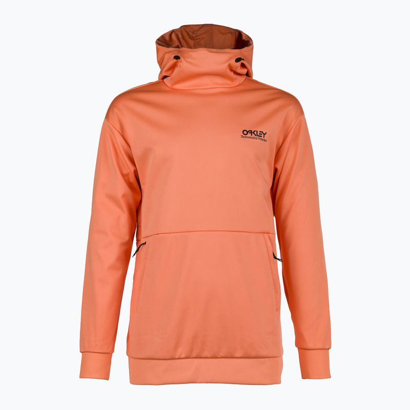 Vyriška striukė su gobtuvu Oakley Park RC Softshell Hoodie soft orange