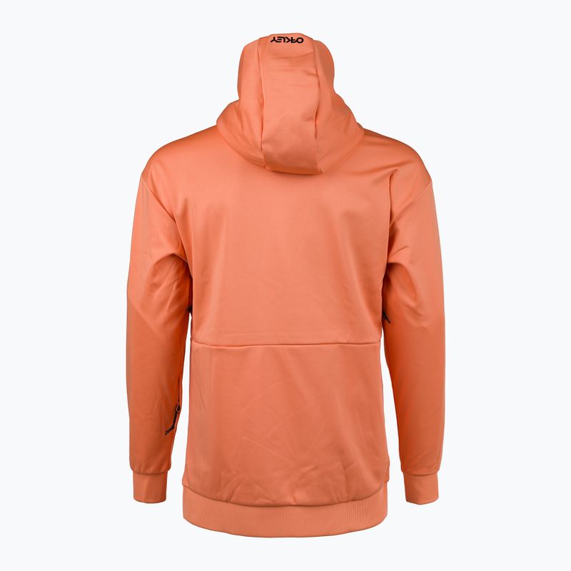 Vyriška striukė su gobtuvu Oakley Park RC Softshell Hoodie soft orange 2