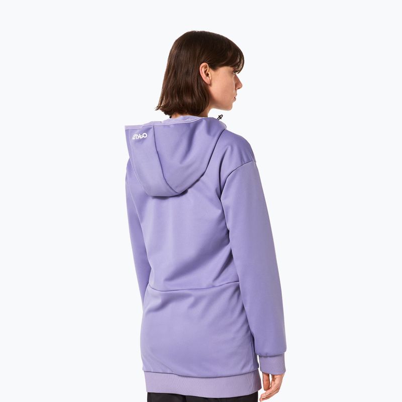 Moterų Oakley Park RC Softshell Hoodie new lilac 4